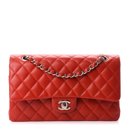 Chanel Lambskin Quilted Medium Double Flap Red 1 of 10