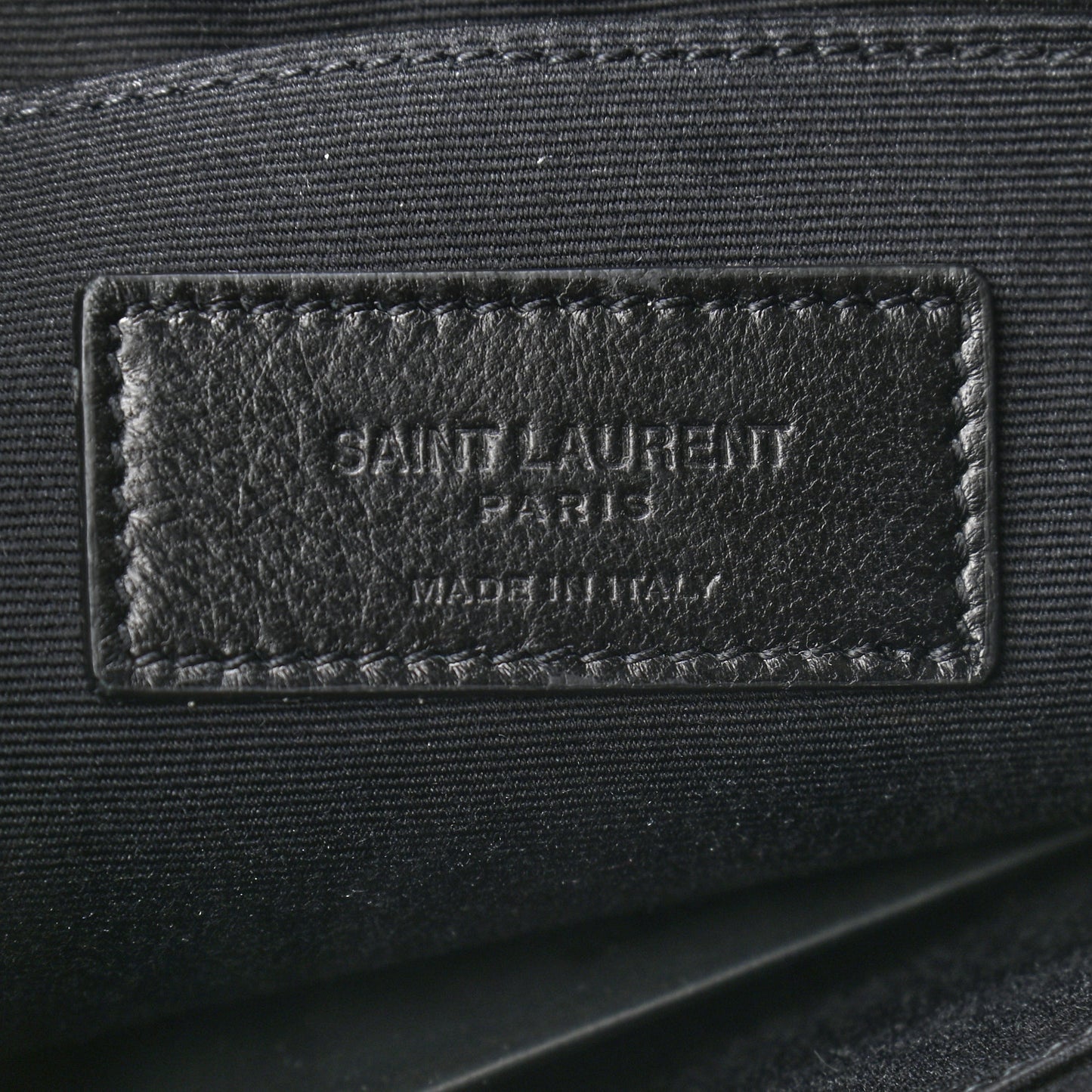 Calfskin Crocodile Embossed Zip Mini Tablet Sleeve Black