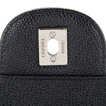 Chanel Caviar Quilted Jumbo Double Flap Black 7 of 10