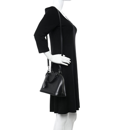 Louis Vuitton Epi Alma BB Black 2 of 9