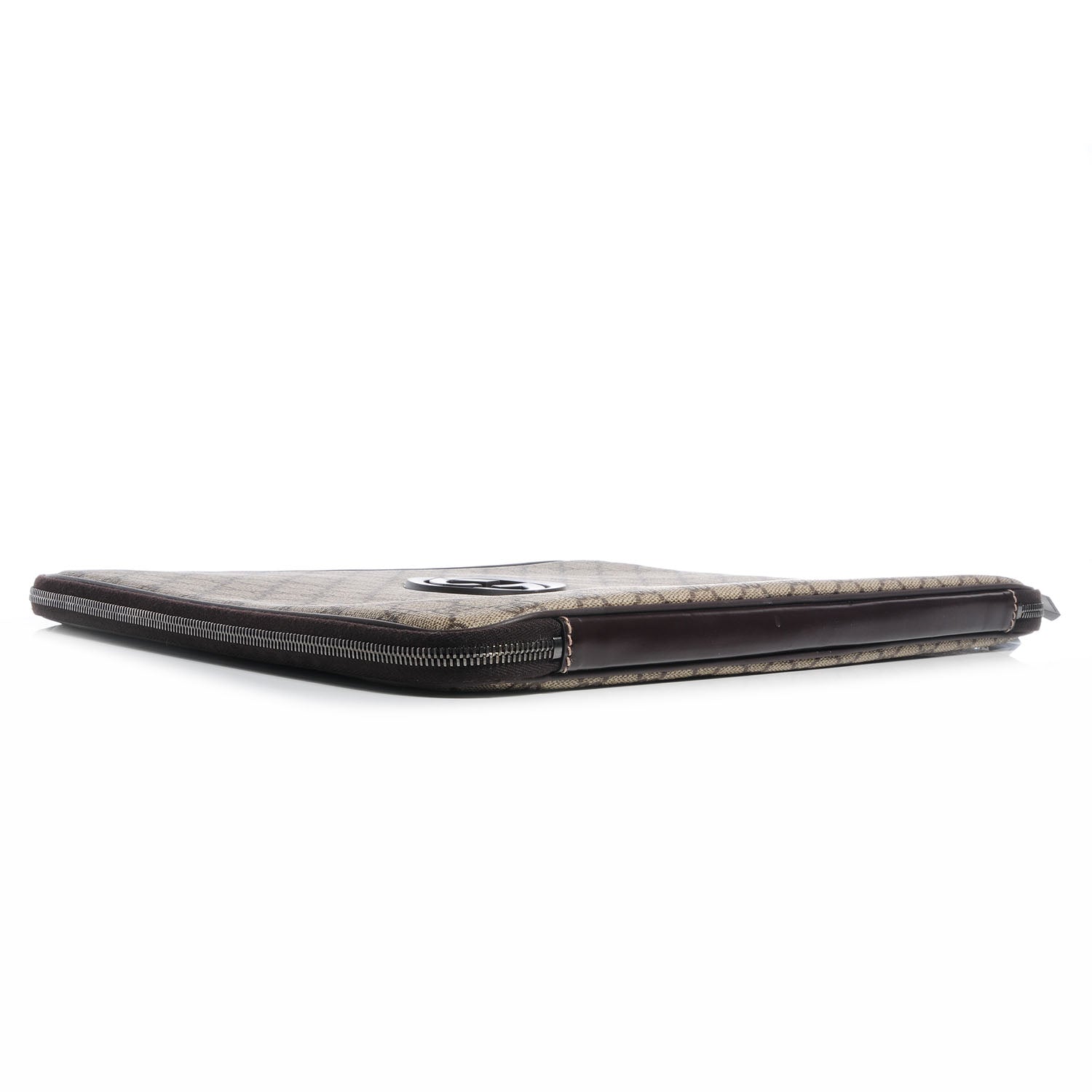 Gucci GG Plus Interlocking GG Medium Laptop Case Brown 4 of 7