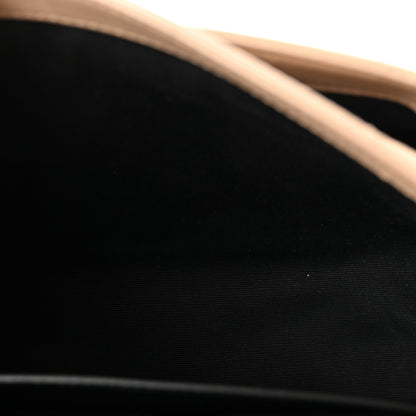 Saint Laurent Lambskin Matelasse Monogram Baby Niki Chain Satchel Dark Beige 5 of 10