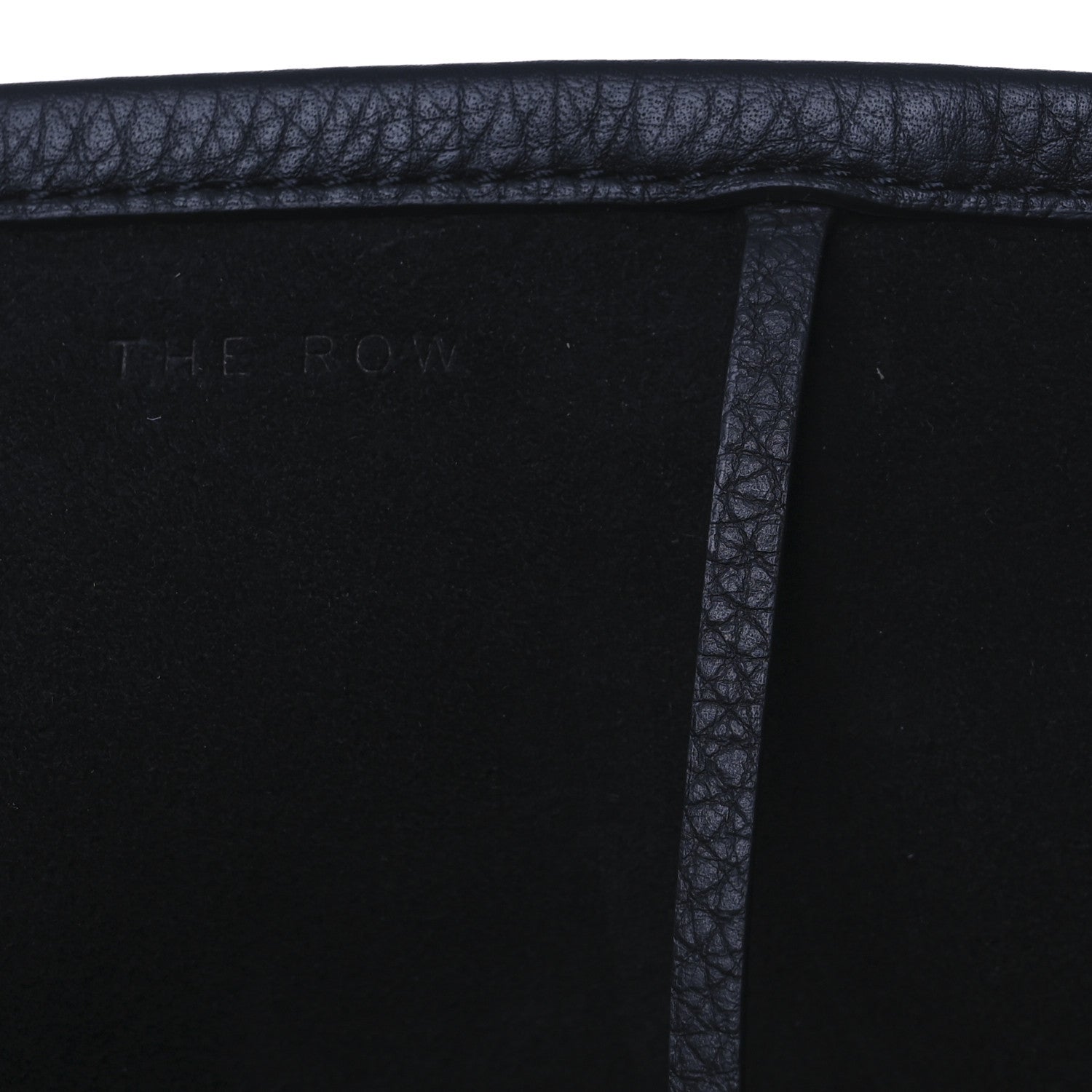 The Row Grained Calfskin Large N/S Park Tote Black 7 of 14