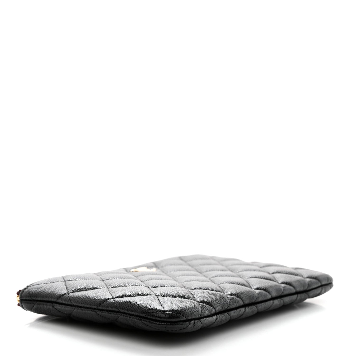 Chanel Caviar Quilted Cosmetic Case Black 4 of 8