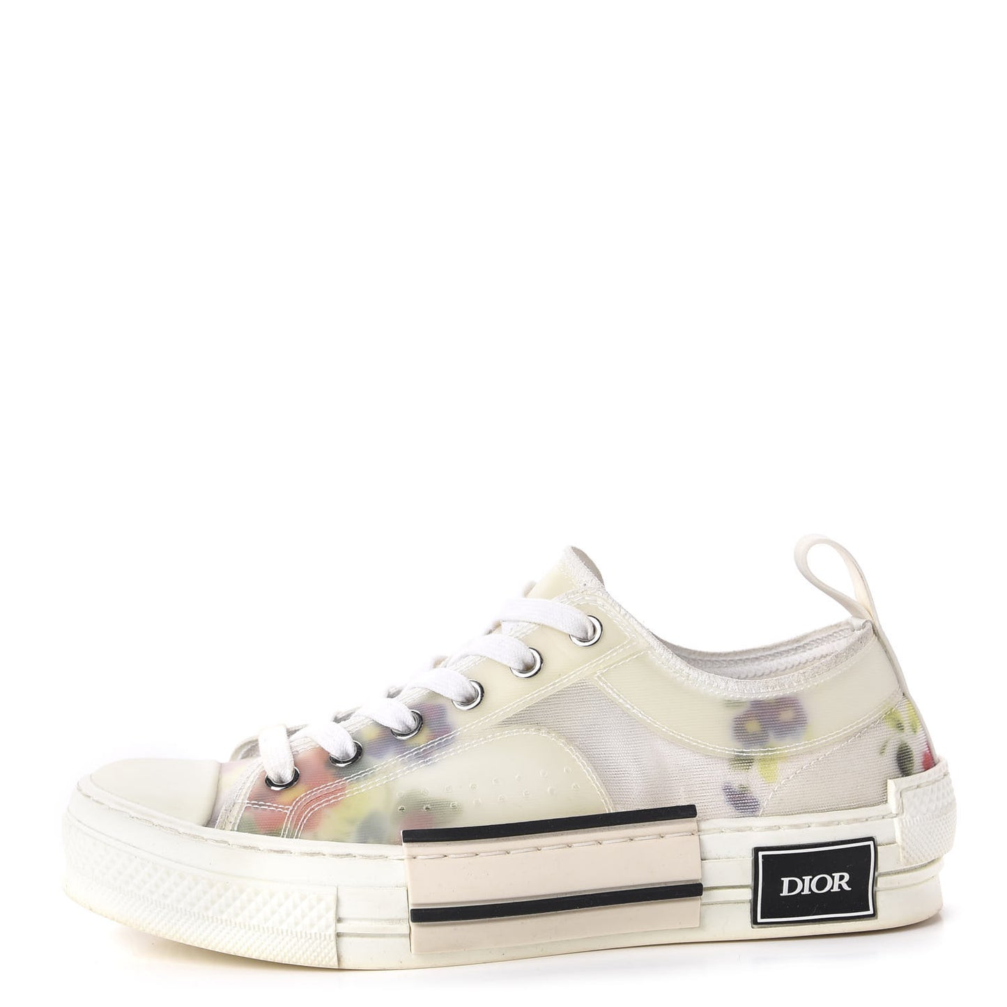 Technical Canvas Flowers B23 Low Top Sneakers 37 White