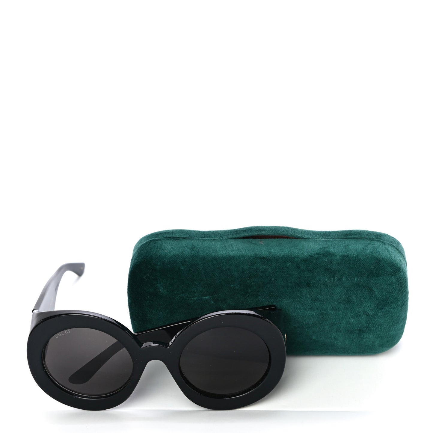 Acetate Round Sunglasses GG0779S Black