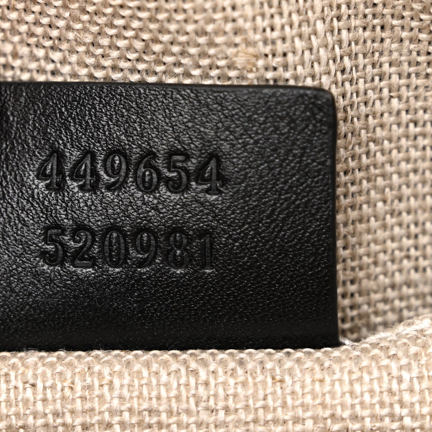 Microguccissima Mini Dome Bag Black