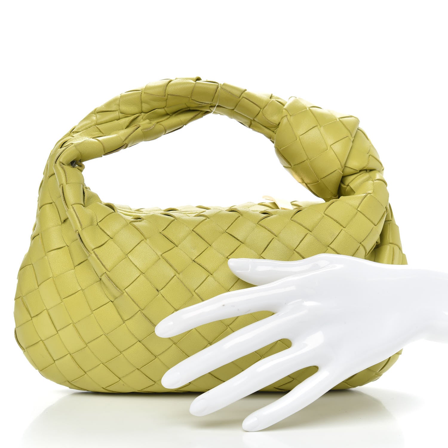 Bottega Veneta Nappa Intrecciato Mini Jodie Kiwi 2 of 11