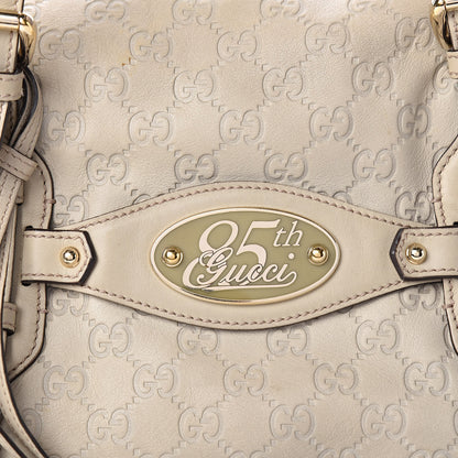 Gucci Guccissima 85th Anniversary Large Boston White 10 of 11