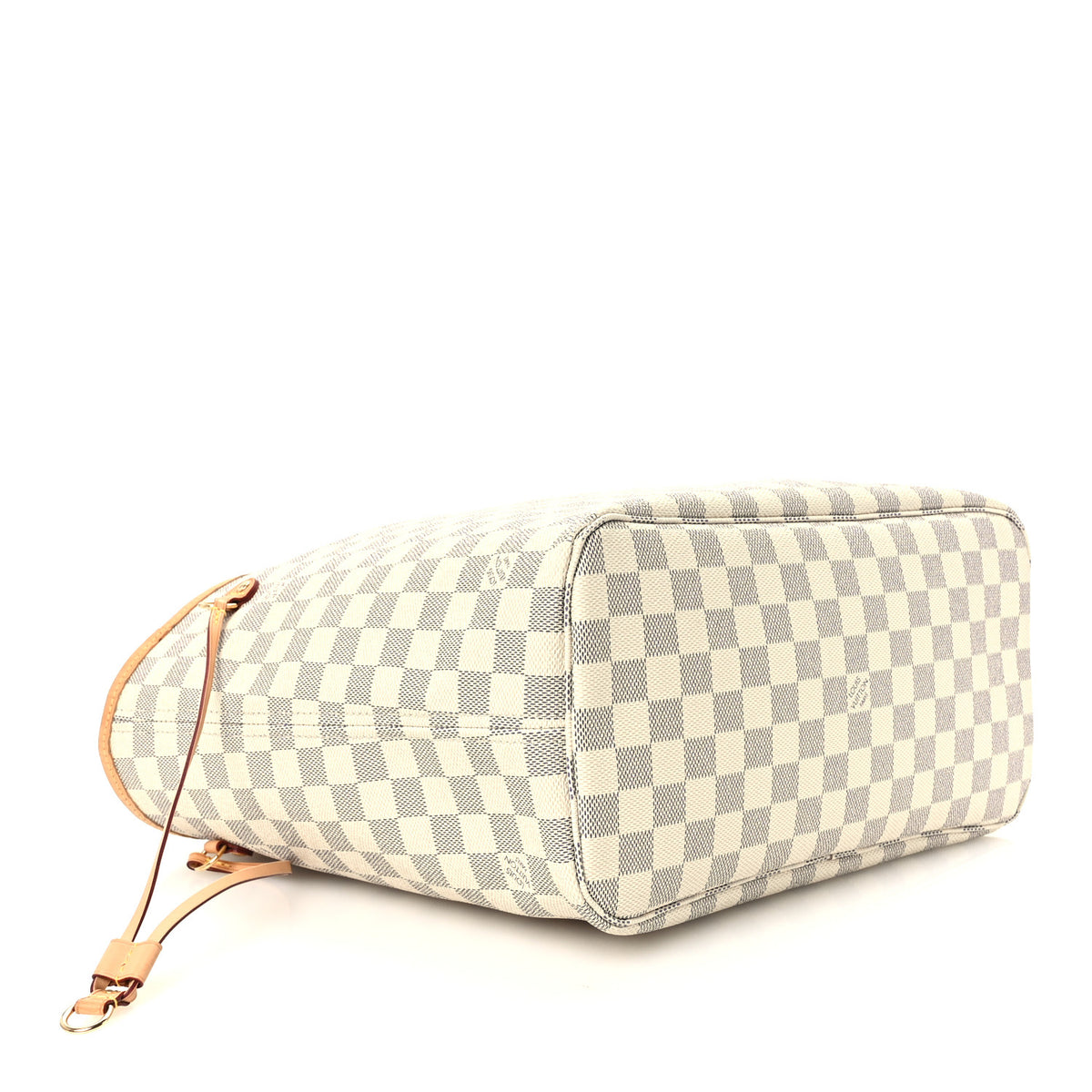 Louis Vuitton Damier Azur Neo Neverfull MM Rose Ballerine 10 of 11