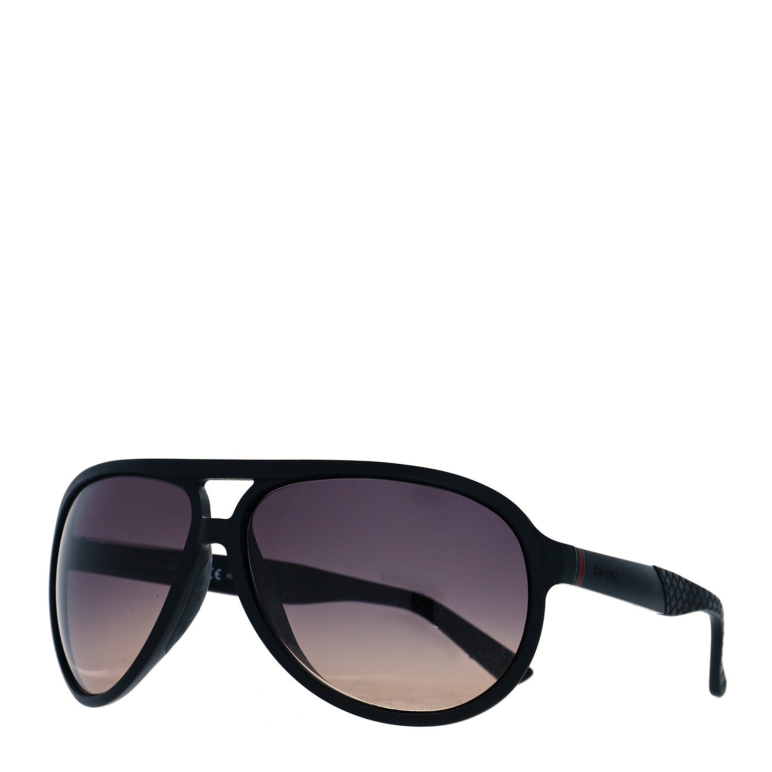 Gucci Acetate Web Aviator Sunglasses GG 1030N/S Black 1 of 6