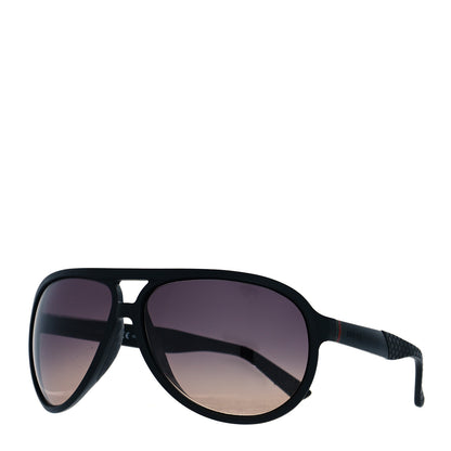 Gucci Acetate Web Aviator Sunglasses GG 1030N/S Black 1 of 6