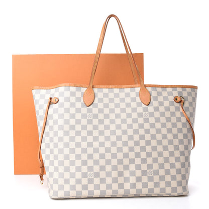Louis Vuitton Damier Azur Neo Neverfull GM Rose Ballerine 16 of 16