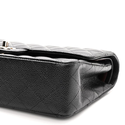 Chanel Caviar Quilted Medium Double Flap Black 10 of 10