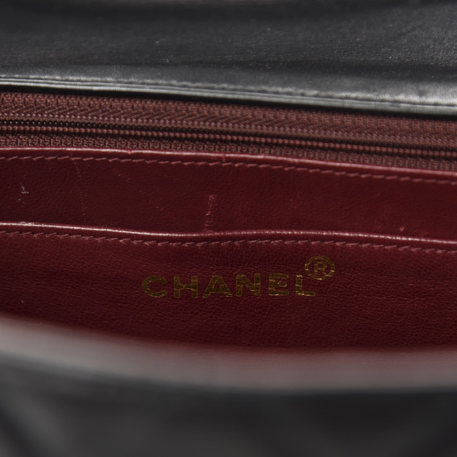 Chanel Lambskin Quilted XL Jumbo Single Flap Black 10 of 15