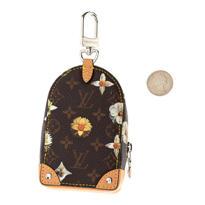 Louis Vuitton Monogram Flower Pouch Bag Charm 2 of 7