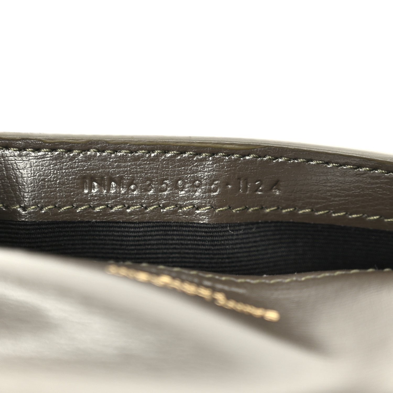 Saint Laurent Calfskin Monogram Phone Holder Crossbody Deep Musk 7 of 10