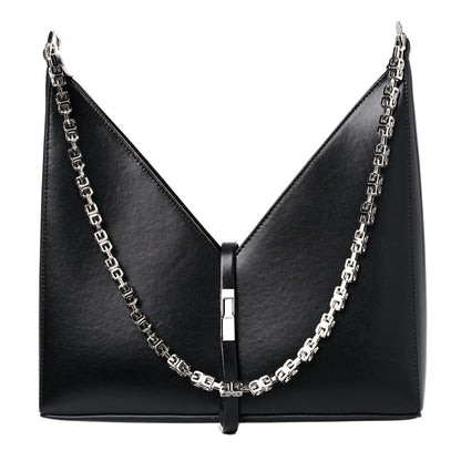 Givenchy Box Calfskin Small Cut Out Shoulder Bag Black 2 of 12