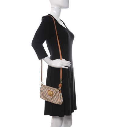 Louis Vuitton Damier Azur Eva Clutch 2 of 11