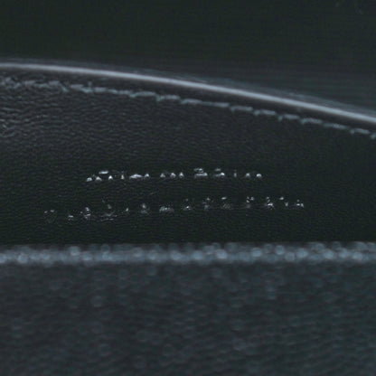 Saint Laurent Grain De Poudre Monogram Cassandre Clutch Black 15 of 15