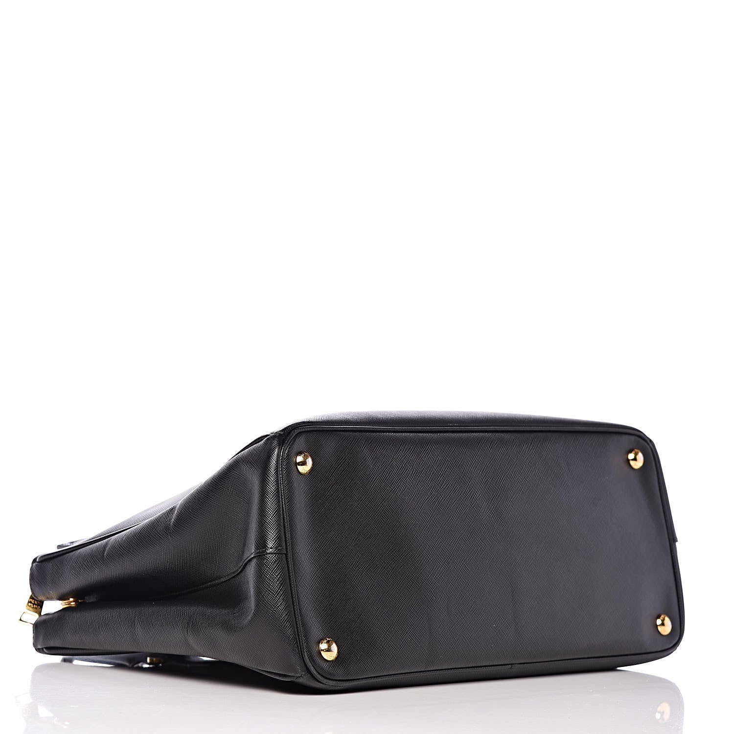 Prada Saffiano Large Galleria Double Zip Tote Black 4 of 10