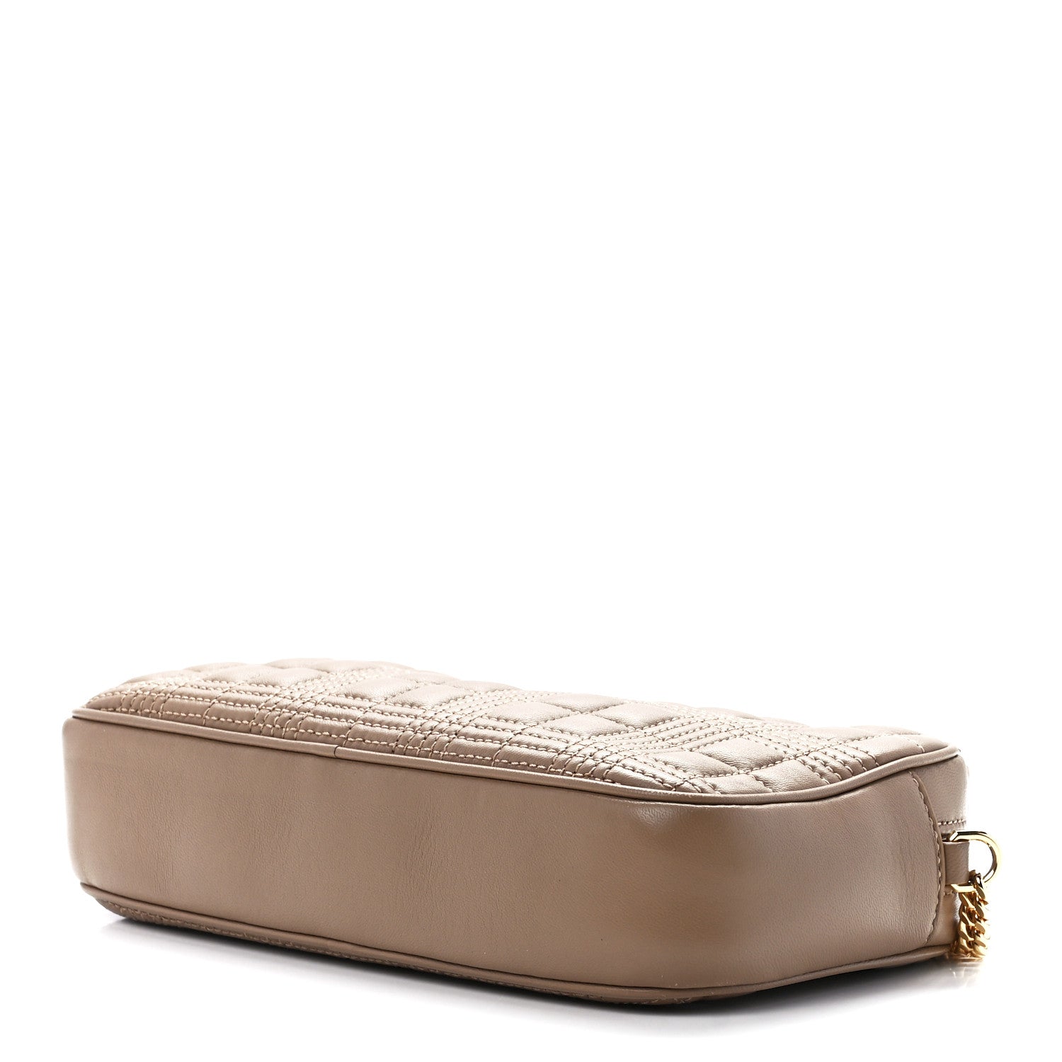 Burberry Lambskin Quilted Mini Lola Camera Bag Beige 8 of 10
