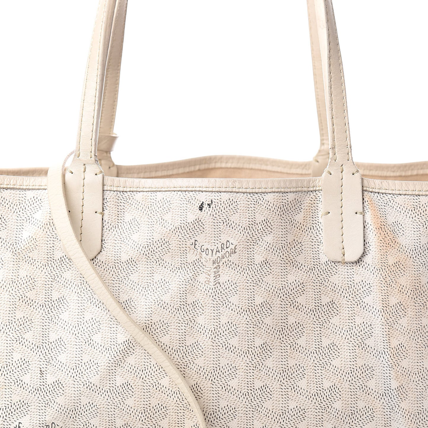 Goyardine Saint Louis PM White