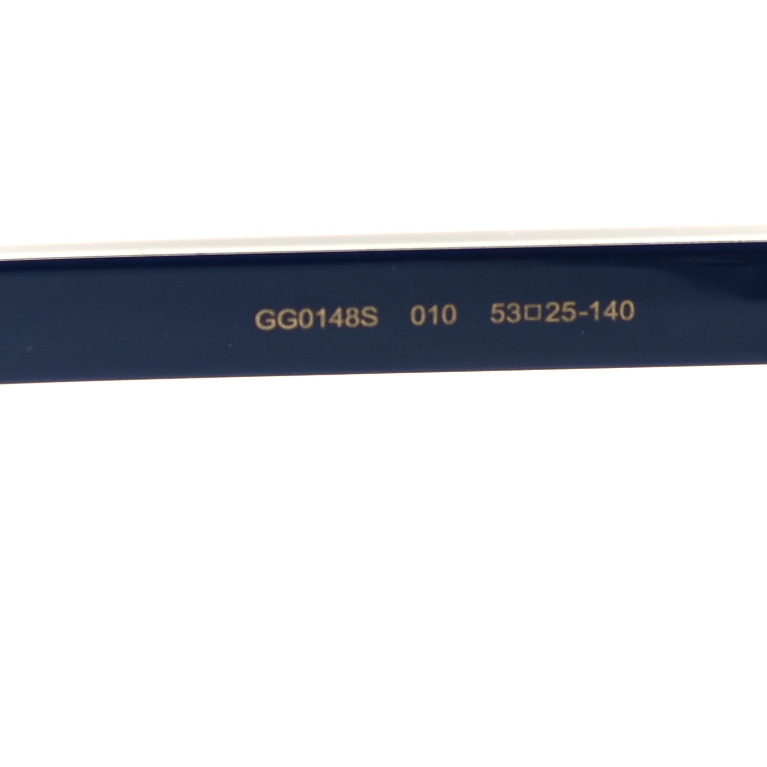 Gucci Acetate Crystal Oversize Sunglasses GG0148S Blue 7 of 7