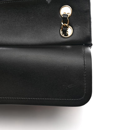 Chanel Lambskin Quilted Medium Hollywood Charms Double Flap Black 11 of 14