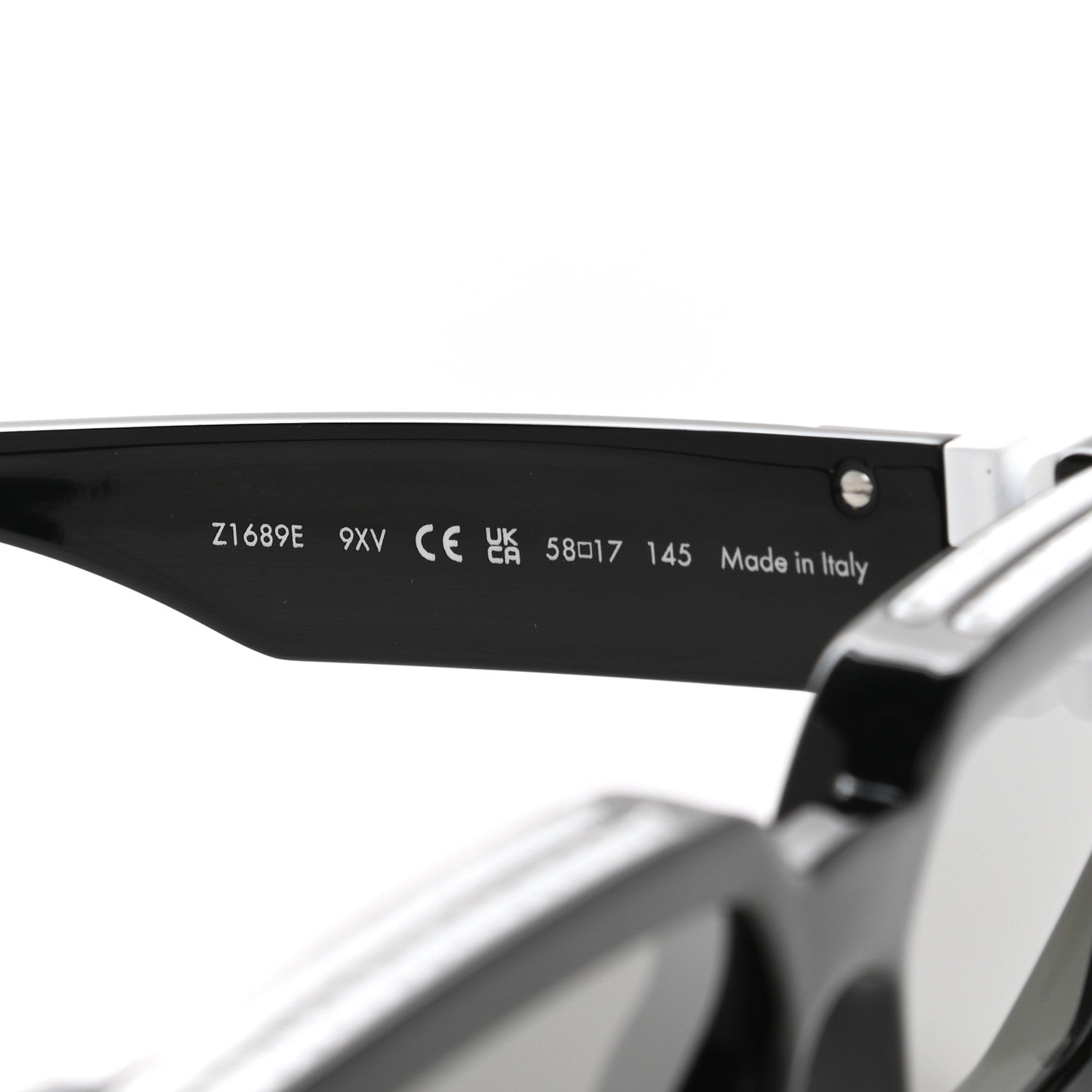 Louis Vuitton Acetate Metal 1.1 Millionaires Sunglasses Z1689E Black 6 of 9