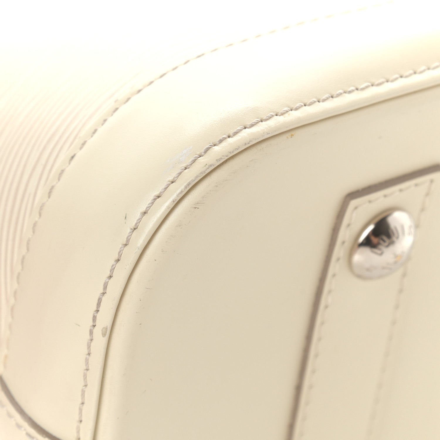 Louis Vuitton Epi Alma PM White 11 of 15