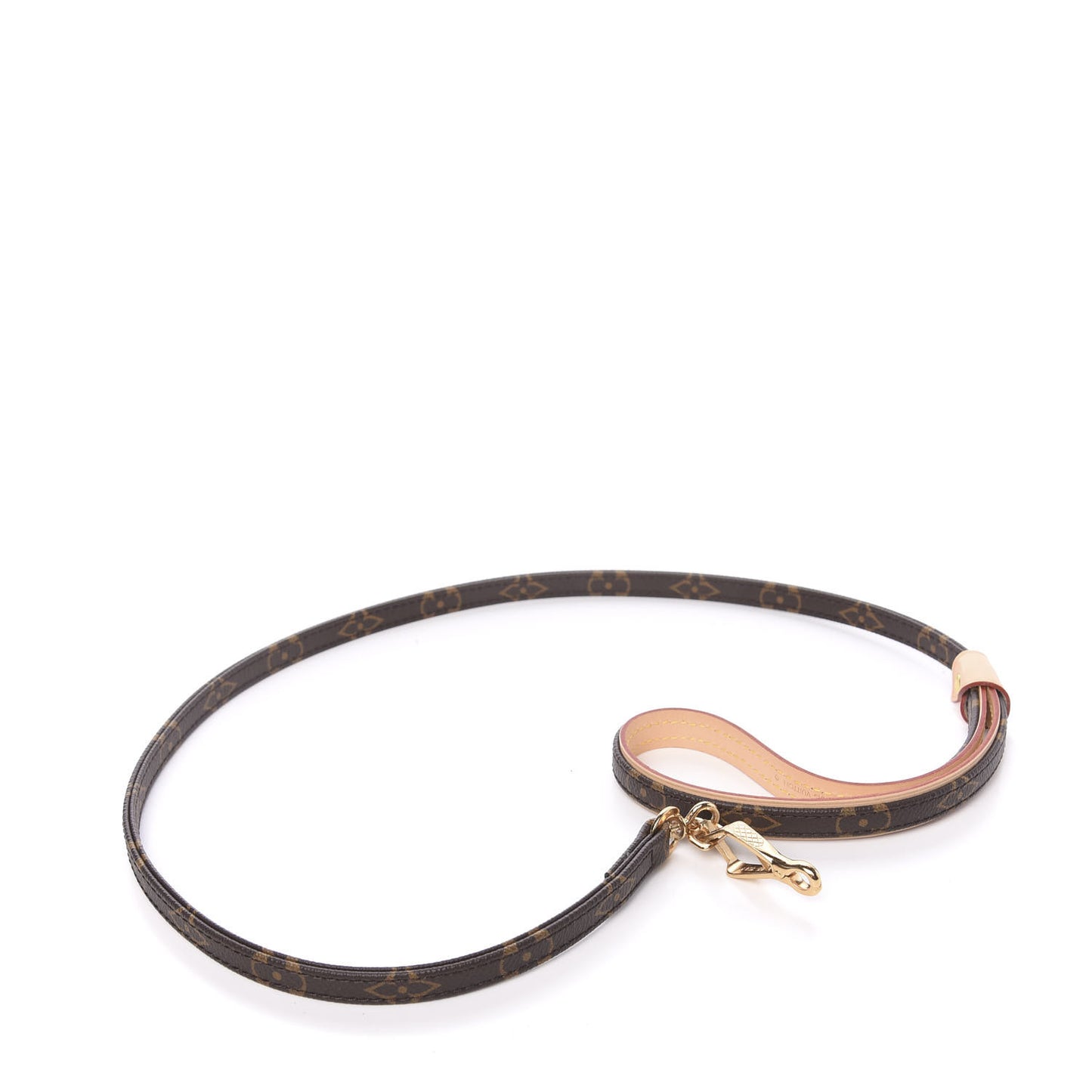 Monogram Baxter Dog Leash GM