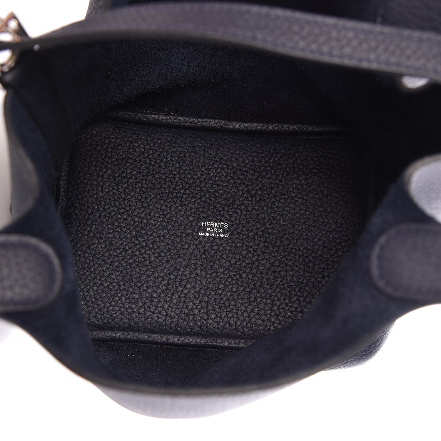 Hermes Taurillon Clemence Picotin Lock 18 PM Bleu Abysse 5 of 11