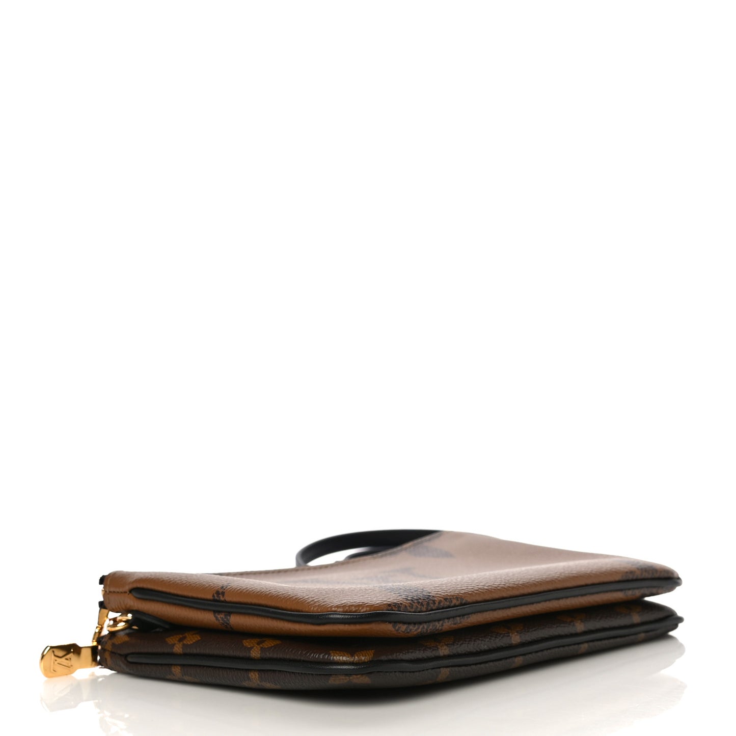 Reverse Monogram Giant Double Zip Pochette