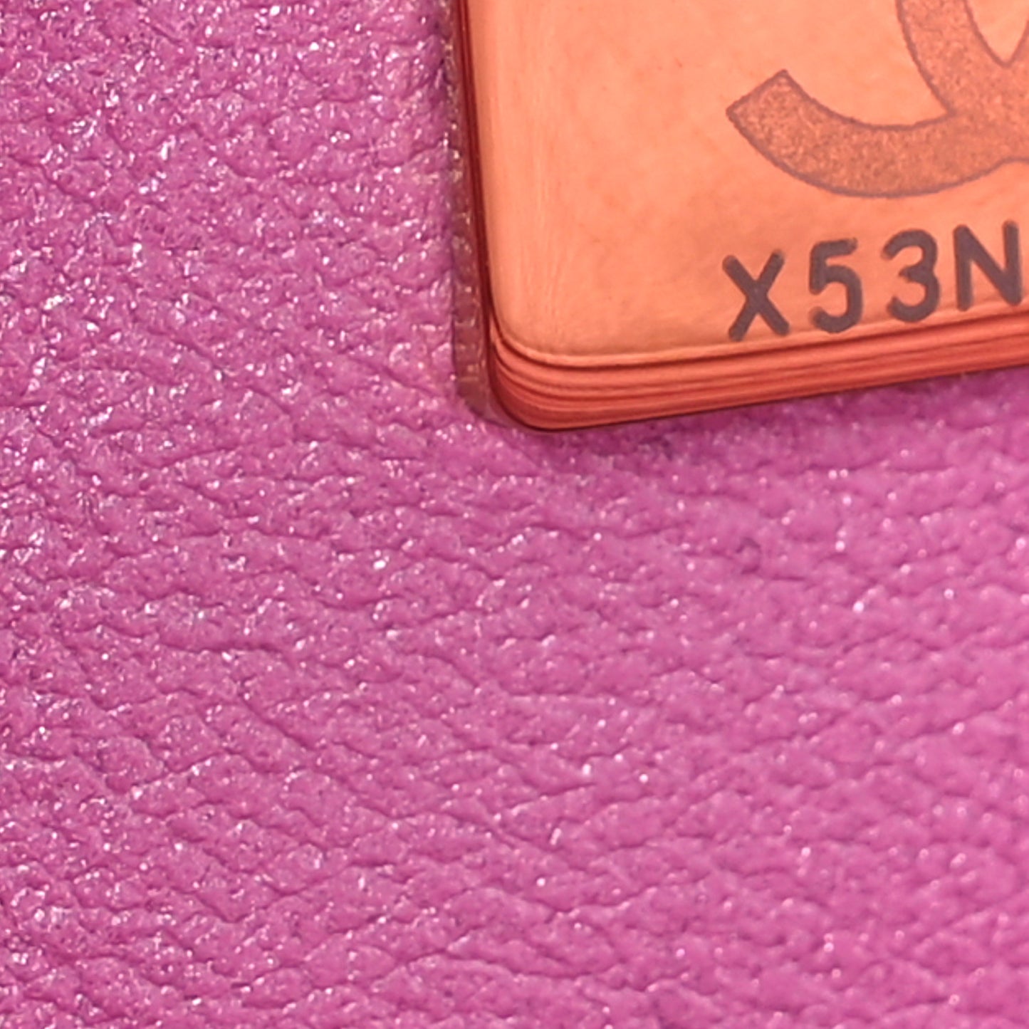 Mirror Calfskin Metallic Lambskin Quilted Hollywood Boulevard Mini Flap With Star Coin Purse Pink