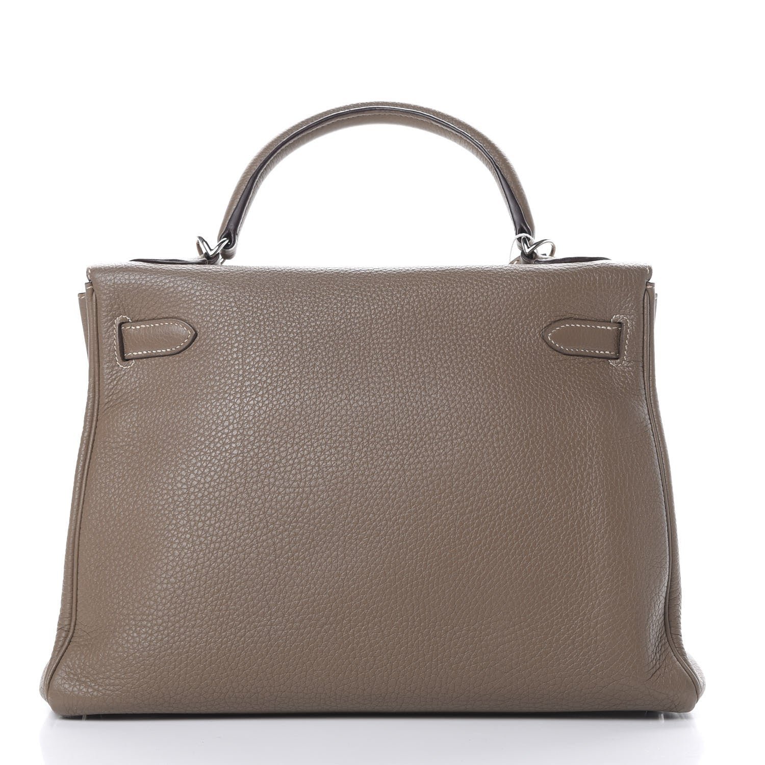 Hermes Togo Kelly Retourne 32 Etoupe 3 of 39