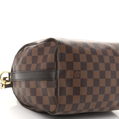 Louis Vuitton Damier Ebene Speedy Bandouliere 25 8 of 9