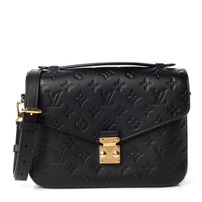 Louis Vuitton Empreinte Pochette Metis Black 1 of 10