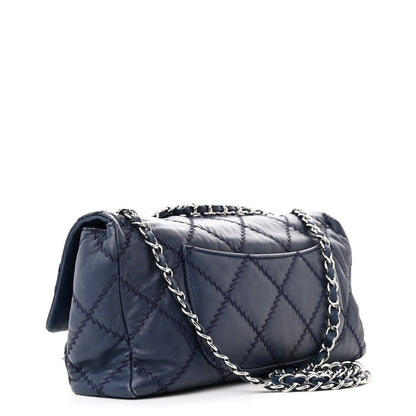 Chanel Lambskin Ultimate Stitch Flap Blue 3 of 14
