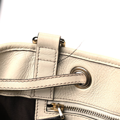 Gucci Monogram Peggy Braided Tote Off White 8 of 22