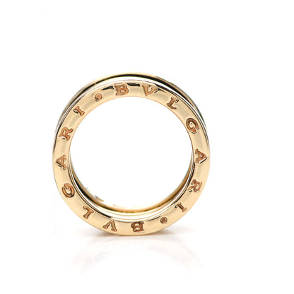 Bulgari 18K Yellow Gold B.Zero1 Four-Band Ring 50 5.25 4 of 5