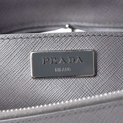 Prada Saffiano Medium Galleria Double Zip Tote Marmo 6 of 15