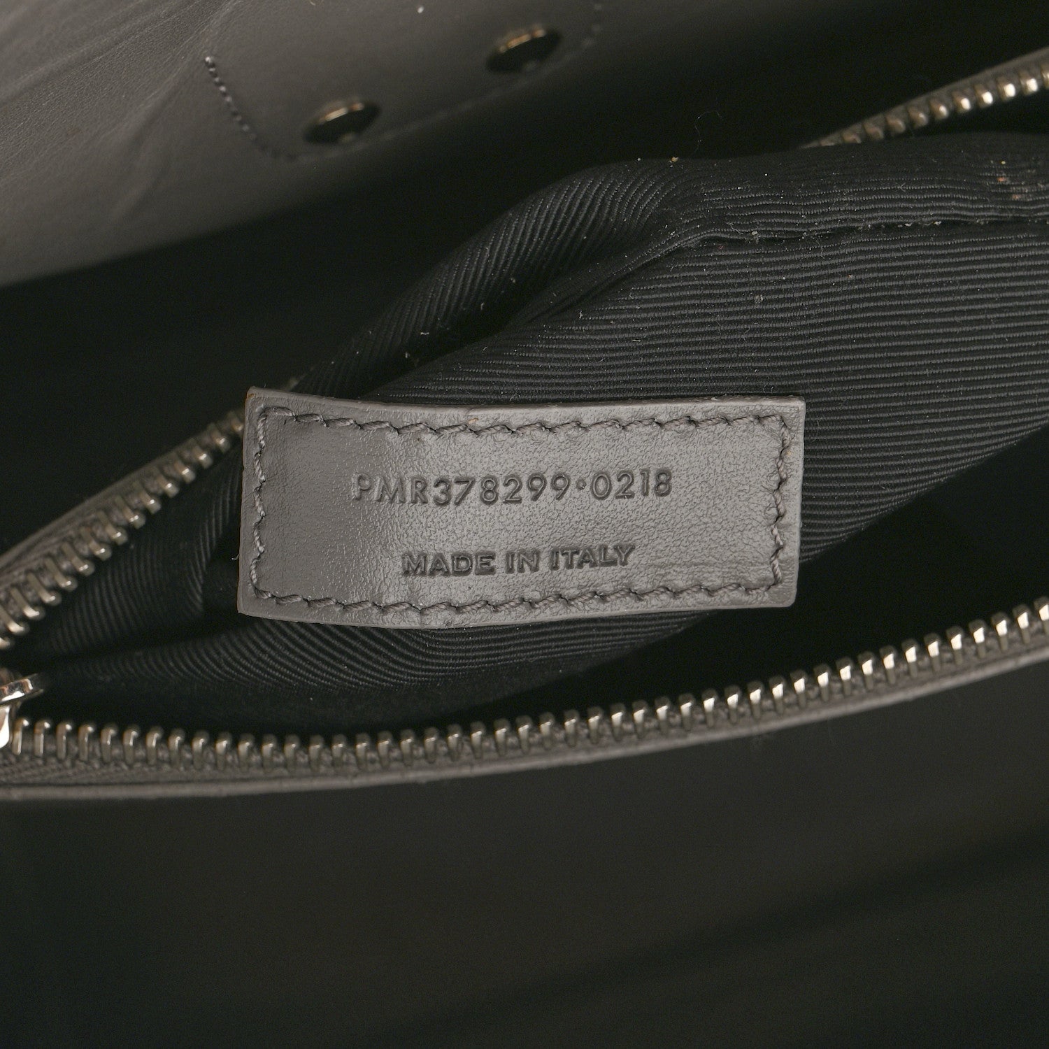 Saint Laurent Grained Calfskin Small Sac De Jour Fog 7 of 19