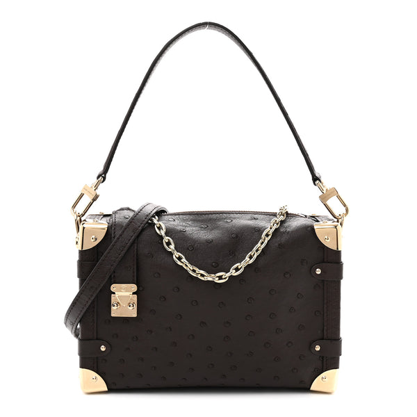 Louis Vuitton Ostrich Side Trunk MM Marron 1883089 – FASHIONPHILE