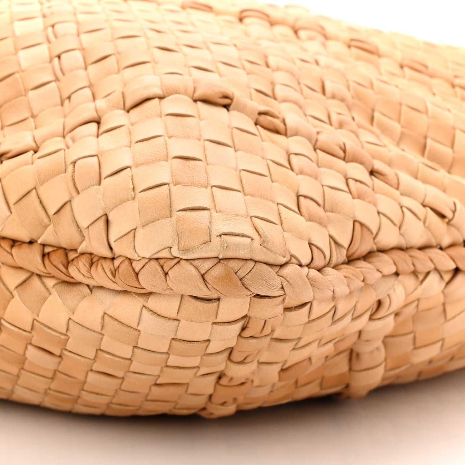 Bottega Veneta Nappa Intrecciato Maxi Nuvolato Veneta Hobo Paille 10 of 10