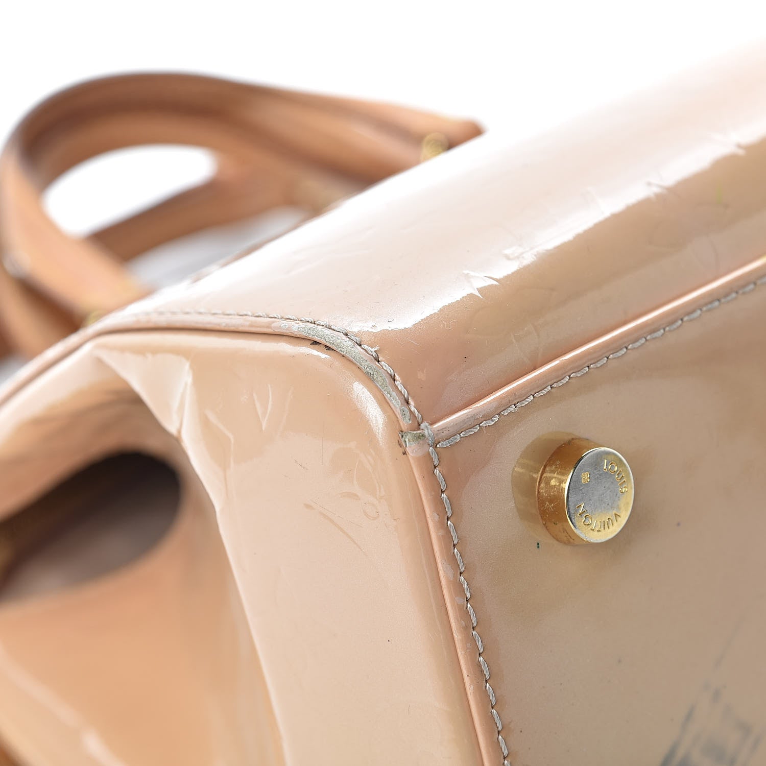 Louis Vuitton Vernis Brea MM Noisette 8 of 22