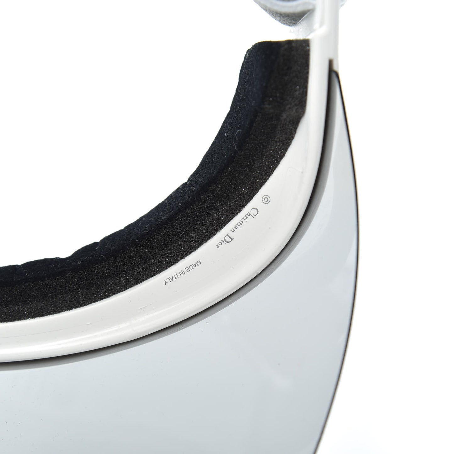 Mirrored DiorClub1 Sun Visor Grey
