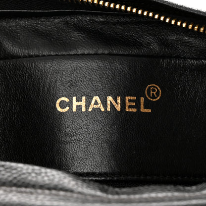 Chanel Caviar Vertical Quilted Flap Camera Bag Black 6 of 11