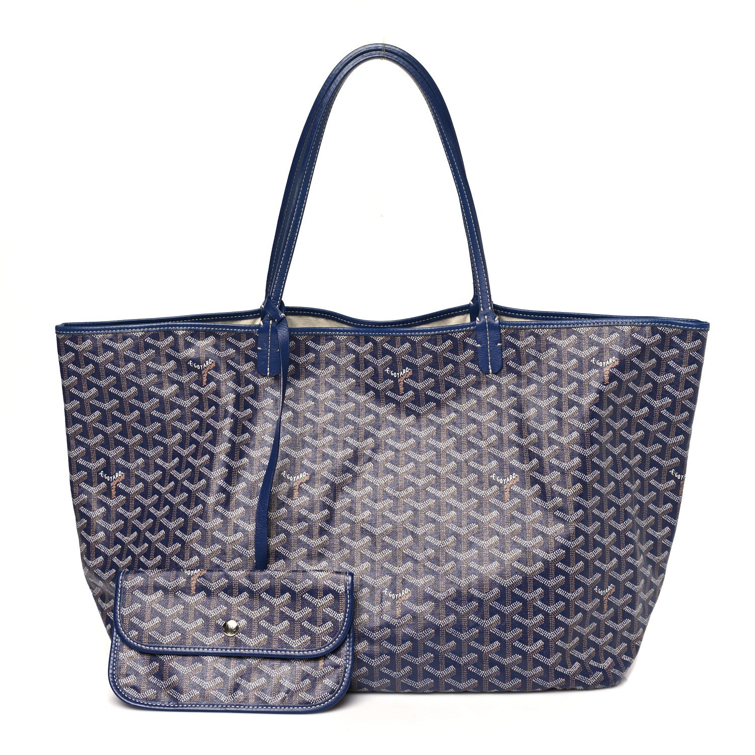 Goyard Goyardine Saint Louis GM Navy 3 of 12