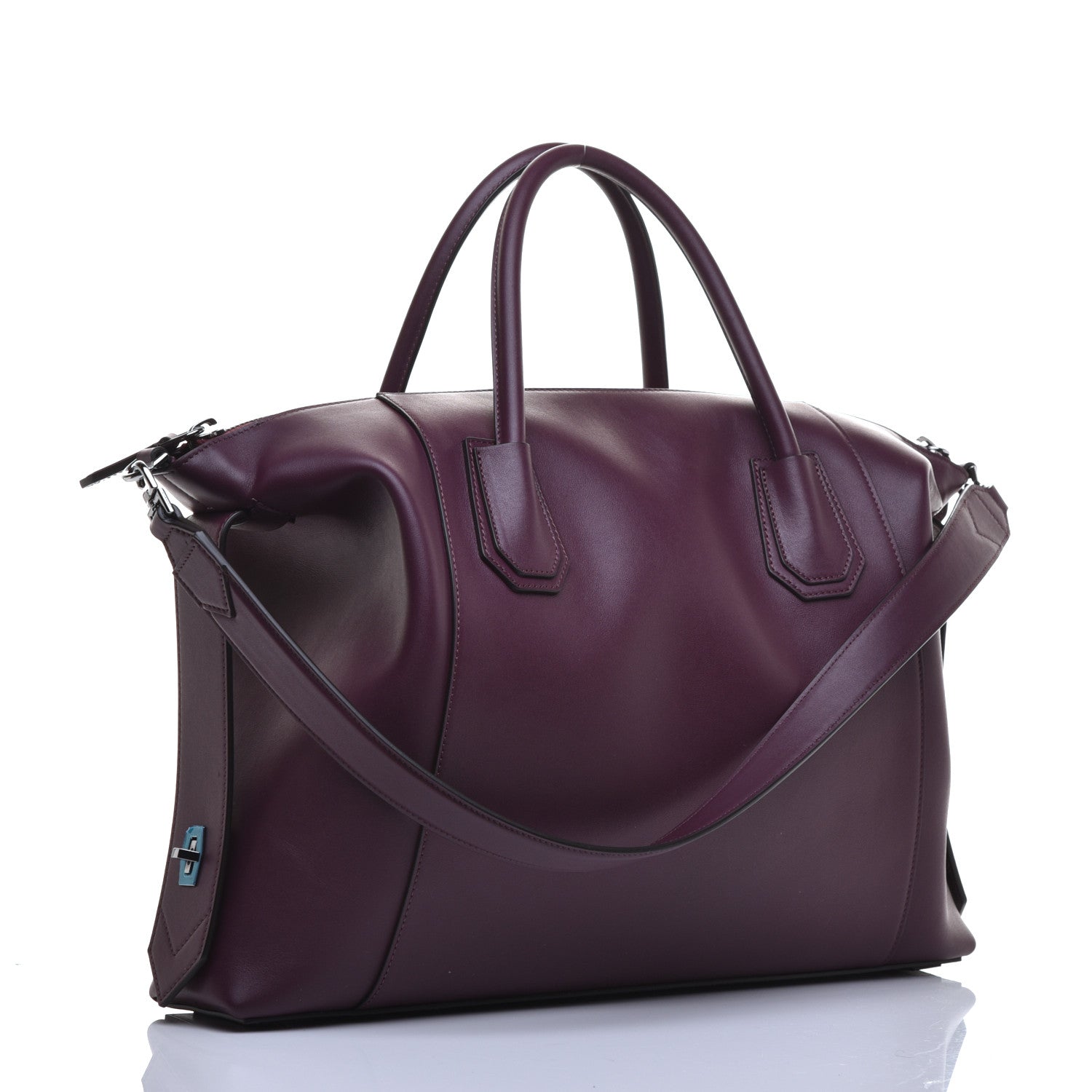 Givenchy Smooth Calfskin Medium Soft Antigona Aubergine 3 of 8